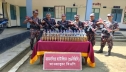 শেরপুরের ঝিনাইগাতী সীমান্তে বিজিবির অভিযানে ভারতীয় মদ জব্দ